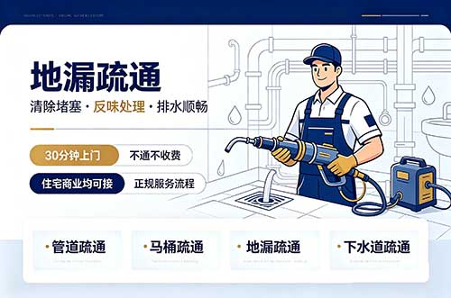 孝感地漏疏通